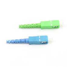 Conector de fibra óptica SC / PC 2.0 / 3.0 mm